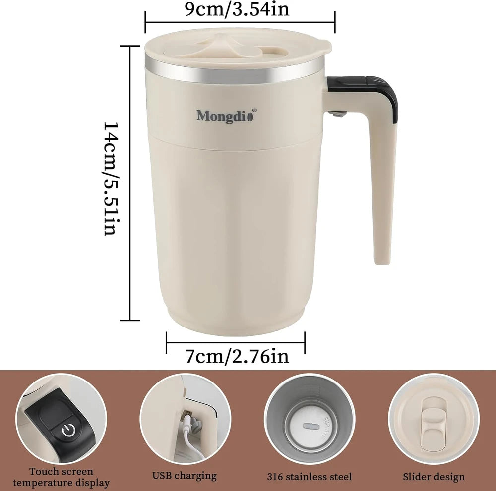 Mongdio Self Stirring Coffee Mug