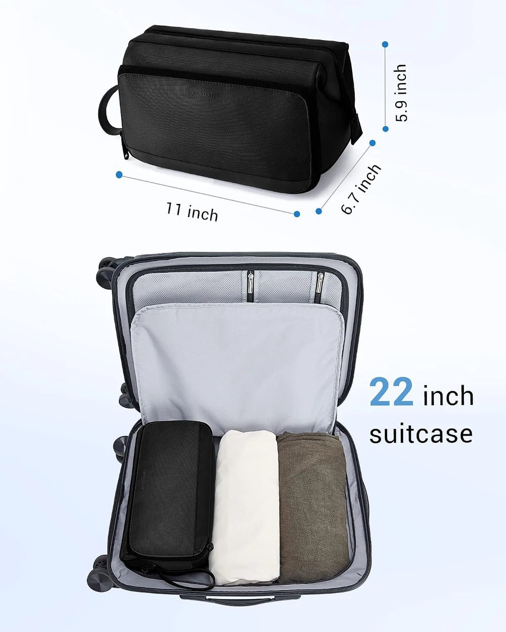 BAGSMART Men Toiletry Bag