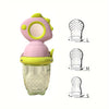 Dinosaur Baby Fruit Feeder – Rotate Push-Type Snack Pacifier