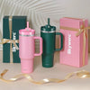Lavender Insulated Travel Tumbler with Handle